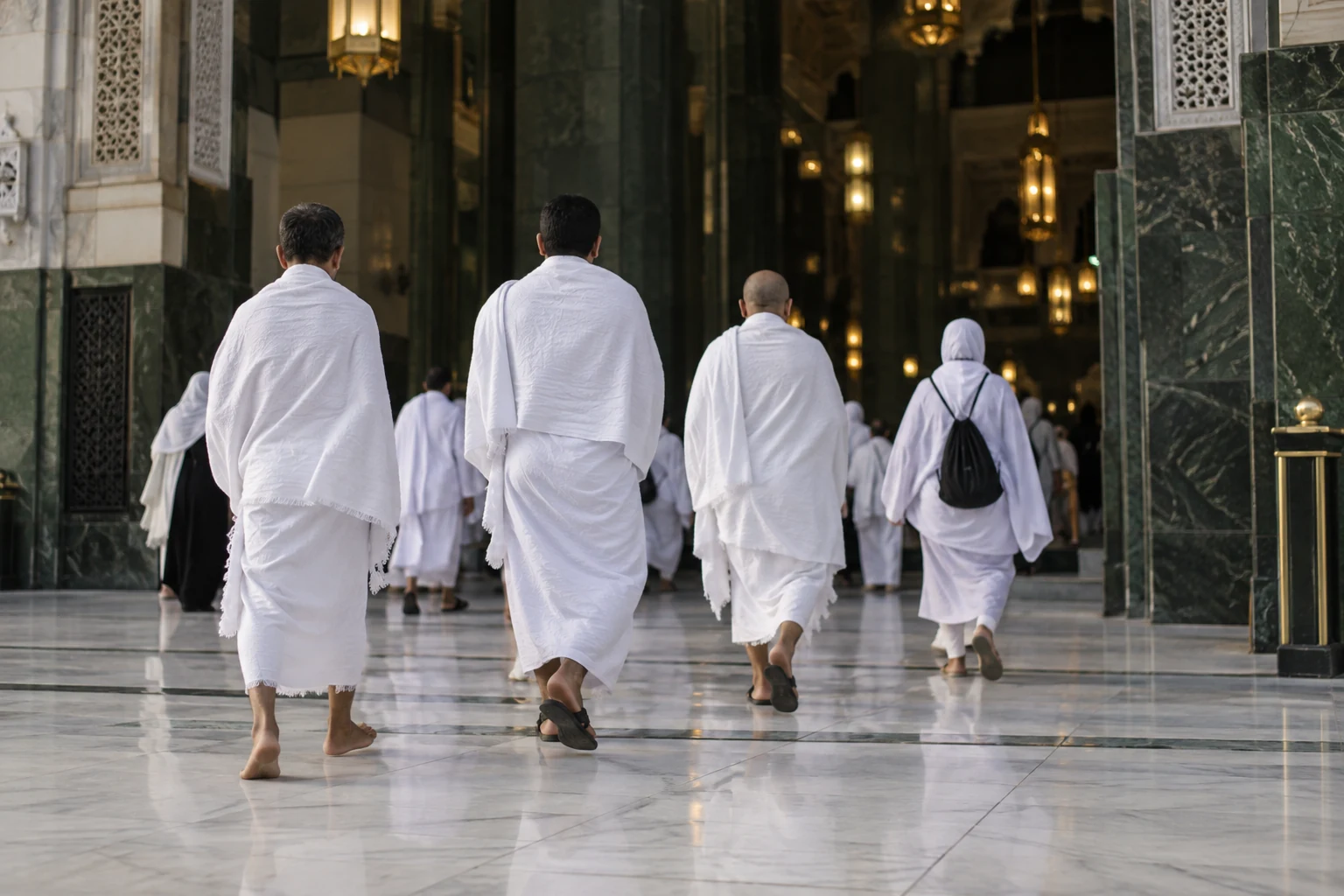 Illustrative progress through the Haram
